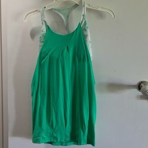 Lululemon top with bra